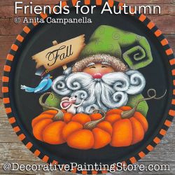 Friends for Autumn Painting Pattern PDF DOWNLOAD - Anita Campanella