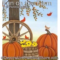 Fun on the Farm Painting Pattern PDF Download - Pamela Cassidy