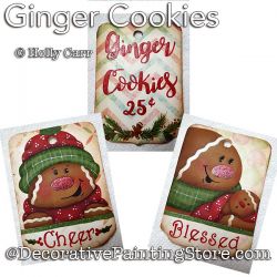 Ginger Cookies Painting Pattern PDF Download - Holly Carr