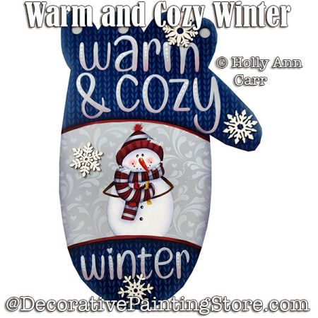 Warm and Cozy Winter Painting Pattern - Holly Carr
