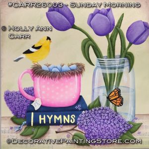 Sunday Morning Painting Pattern - Holly Carr