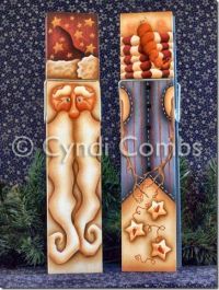 Starry Santa & Mr. Snow Stars 12" Memo Clips DOWNLOAD