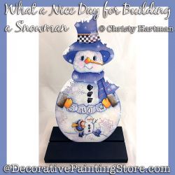 Nice Day for Building a Snowman DOWNLOAD - Christy Hartman