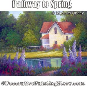Pathway to Spring Painting Pattern - Michael Cheek