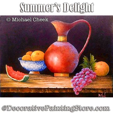 Summer's Delight Painting Pattern - Michael Cheek