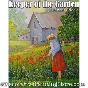 Keeper of the Garden Painting Pattern - Michael Cheek