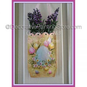 Spring Wishes Flower Pockets ePattern - Kim Christmas