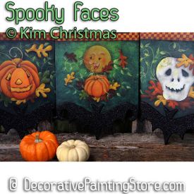 Spooky Faces ePattern - Kim Christmas