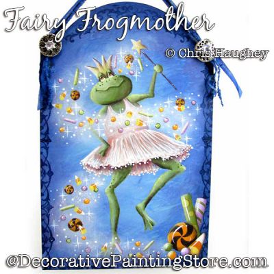 Fairy Frogmother  Painting Pattern DOWNLOAD - Chris Haughey