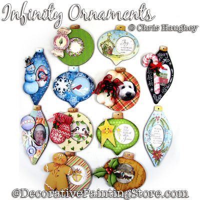 Infinity Ornaments Painting Pattern DOWNLOAD - Chris Haughey