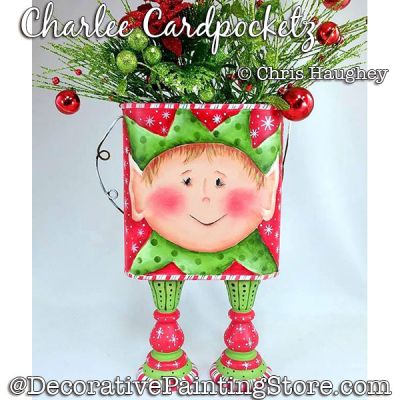 Charlee Cardpocketz Painting Pattern DOWNLOAD - Chris Haughey