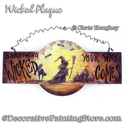Wicked Sign Painting Pattern PDF DOWNLOAD - Chris Haughey