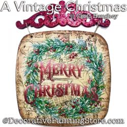 A Vintage Christmas Painting Pattern PDF DOWNLOAD - Chris Haughey