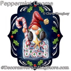 Peppermint Gnome Painting Pattern PDF DOWNLOAD - Chris Haughey