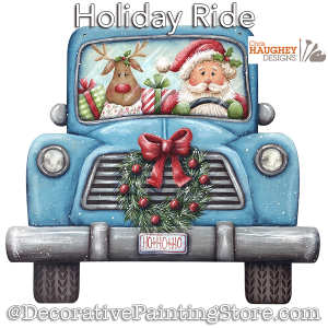 Holiday Ride Painting Pattern PDF DOWNLOAD - Chris Haughey