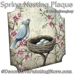Spring Nesting Painting Pattern PDF DOWNLOAD - Chris Haughey