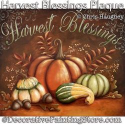Harvest Blessings Painting Pattern PDF DOWNLOAD - Chris Haughey