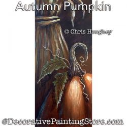 Autumn Pumpkin Painting Pattern PDF DOWNLOAD - Chris Haughey