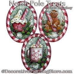 North Pole Treats Ornaments Painting Pattern PDF DOWNLOAD - Chris Haughey