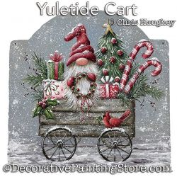 Yuletide Cart Painting Pattern PDF DOWNLOAD - Chris Haughey