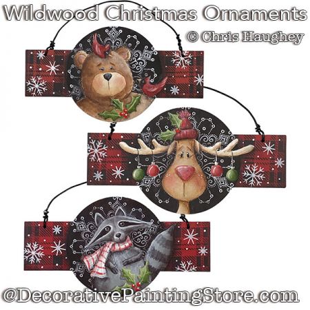 Wildwood Christmas Ornaments Pattern PDF DOWNLOAD - Chris Haughey