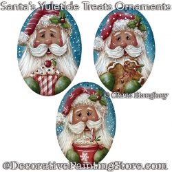 Santas Yuletide Treats Ornaments Painting Pattern PDF DOWNLOAD - Chris Haughey