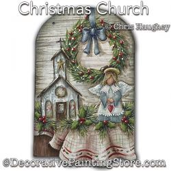 Christmas Church Ornament Painting Pattern PDF DOWNLOAD - Chris Haughey