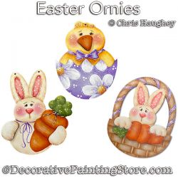 Easter Ornies Painting Pattern PDF DOWNLOAD - Chris Haughey
