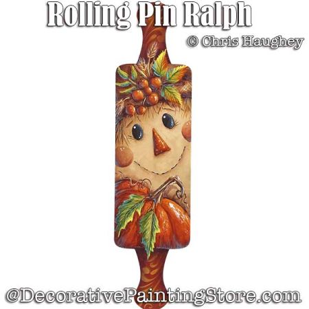 Rolling Pin Ralph Painting Pattern PDF DOWNLOAD - Chris Haughey