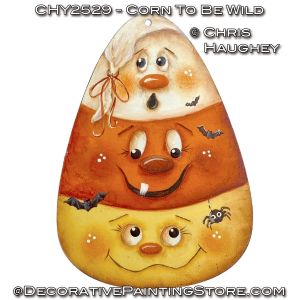 Corn to Be Wild Painting Pattern with Video - Chris Haughey