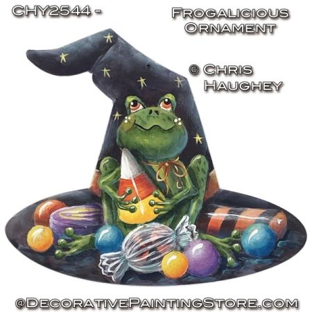 Frogalicious Ornament Painting Pattern - Chris Haughey