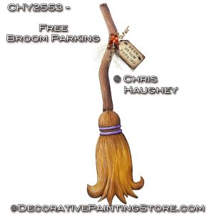 Free Broom Parking Painting Pattern - Chris Haughey