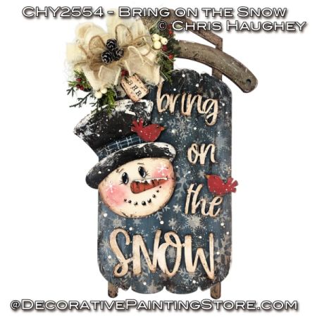 Bring on the Snow Painting Pattern - Chris Haughey