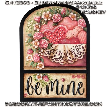 Be Mine Interchangeable Plaque Painting Tutorial - Chris Haughey
