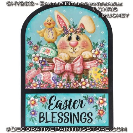 Easter Interchangeable Plaque Painting Tutorial - Chris Haughey