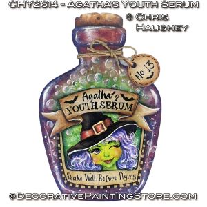 Agatha's Youth Serum Ornament Painting Tutorial - Chris Haughey