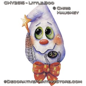 Little Boo Ornament Painting Tutorial - Chris Haughey