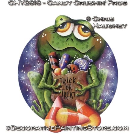 Candy Crushin' Frog Ornament Painting Tutorial - Chris Haughey
