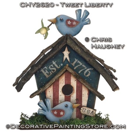 Tweet Liberty Painting Tutorial - Chris Haughey