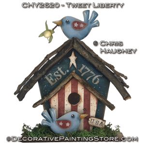 Tweet Liberty Painting Tutorial - Chris Haughey