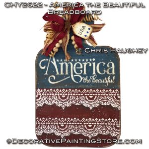 American the Beautiful Breadboard Painting Tutorial - Chris Haughey