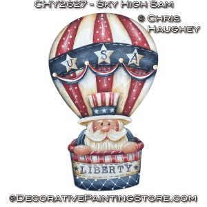 Sky High Sam Ornament Painting Tutorial - Chris Haughey