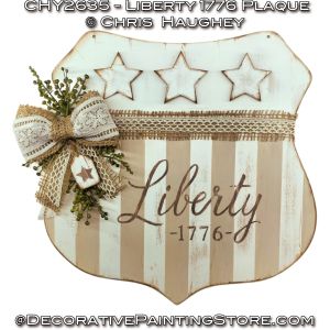 Liberty 1776 Shield Plaque Painting Tutorial - Chris Haughey