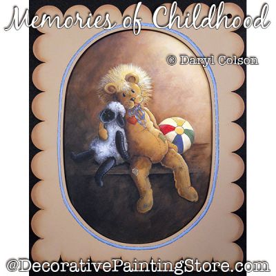 Memories of Childhood PDF DOWNLOAD Painting Pattern - Daryl Colson