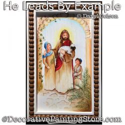 He Leads By Example PDF DOWNLOAD Painting Pattern - Daryl Colson
