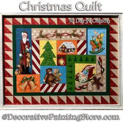 Christmas Quilt PDF DOWNLOAD Painting Pattern - Daryl Colson