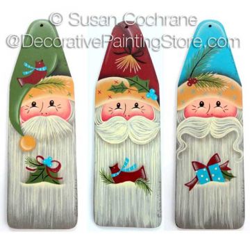 A Trio of Santas ePattern - Susan Cochrane