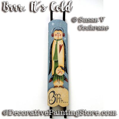 Brrr Its Cold Painting Pattern PDF Download - Susan Cochrane