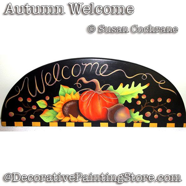 Autumn Welcome ePattern - Susan Cochrane