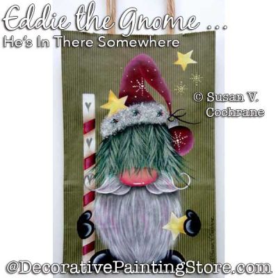 Eddie the Gnome Painting Pattern PDF DOWNLOAD - Susan Cochrane